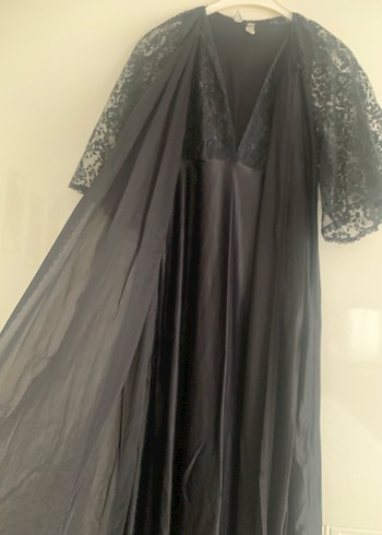 Kadın saten gecelik sabahlık takımı - Görsel 6