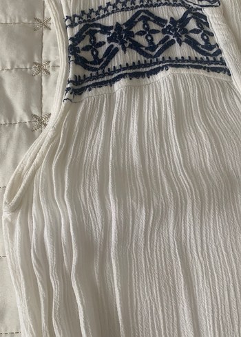 Koton Nakışlı Kolsuz Bol Kesim Tunik - Görsel 6