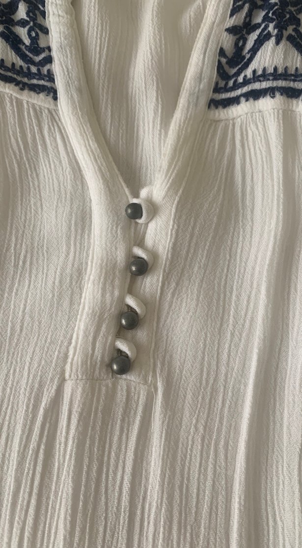 Koton Nakışlı Kolsuz Bol Kesim Tunik - Görsel 4