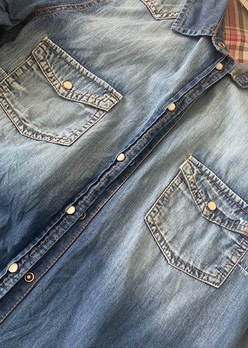 Mavi Denim Kadın Gömlek - Görsel 3