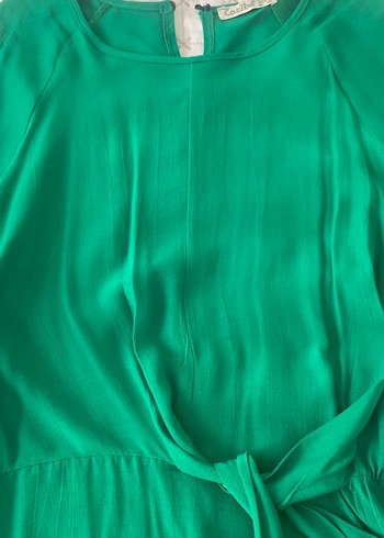 Yeşil kadın bluz - Görsel 6