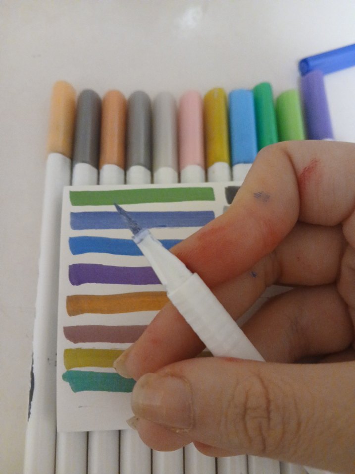 METALİC BRUSH PEN - Görsel 5