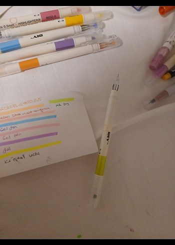 Pastel Renkli Jel Kalem Seti mr dıy - Görsel 2