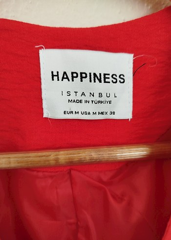 Diğer Düğmeli Kırmızı Keten Yelek