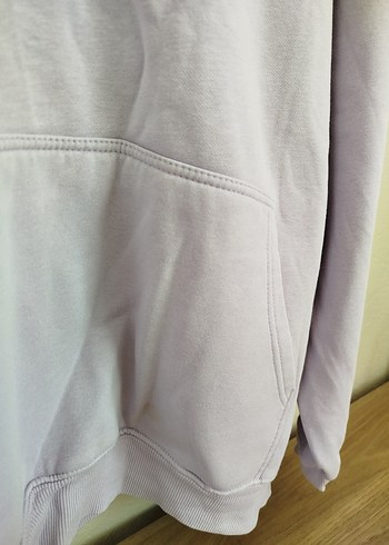 Diğer Eflatun Kapüşonlu Kadın Sweatshirt