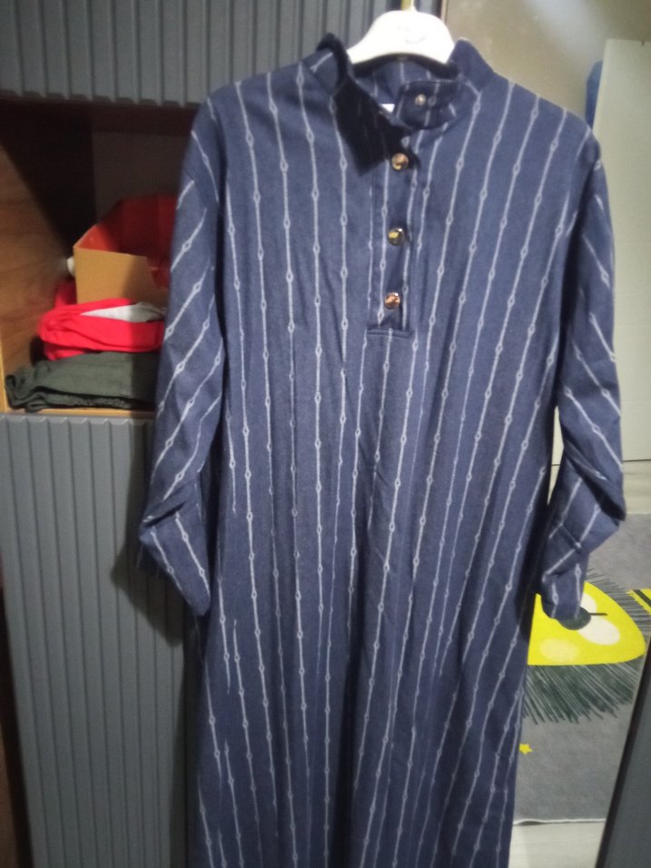 Düğmeli Lacivert - Görsel 2