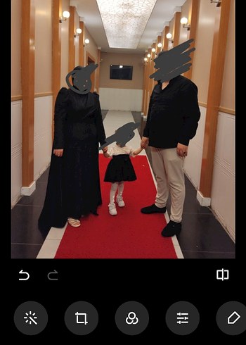 siyah abiye bir kere giyildi - Görsel 2