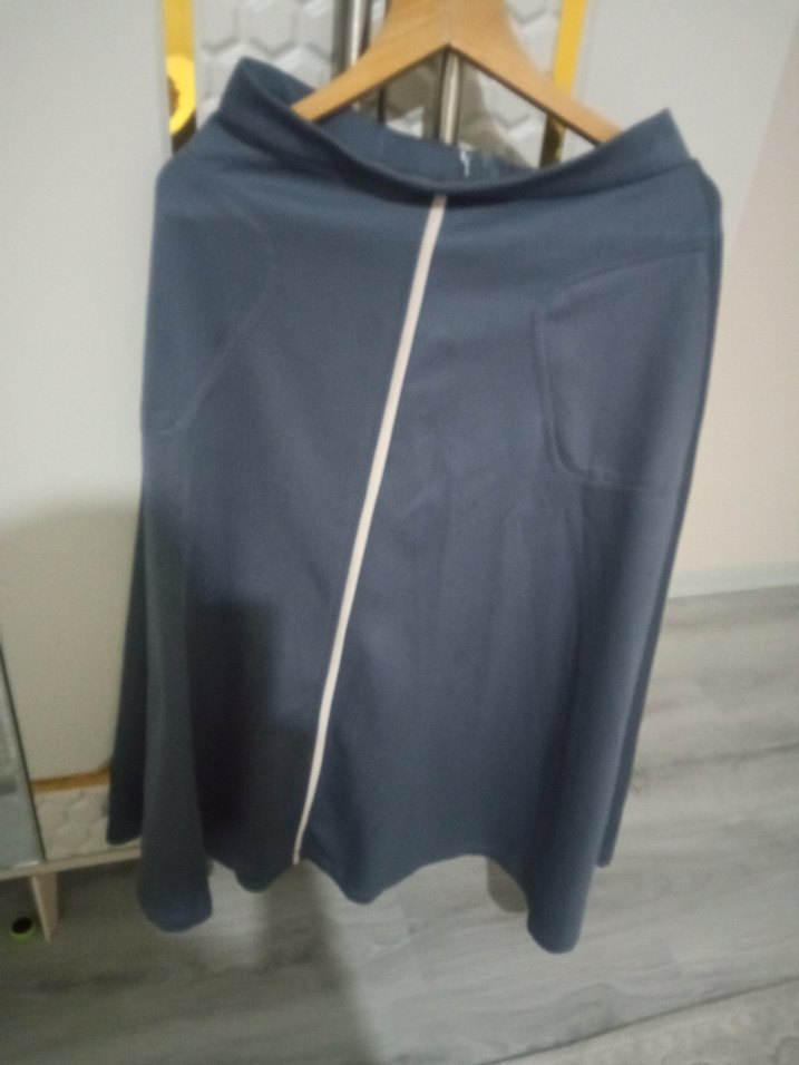 Gri Kadın Uzun Kollu Rahat Eşofman Takımı - Görsel 3