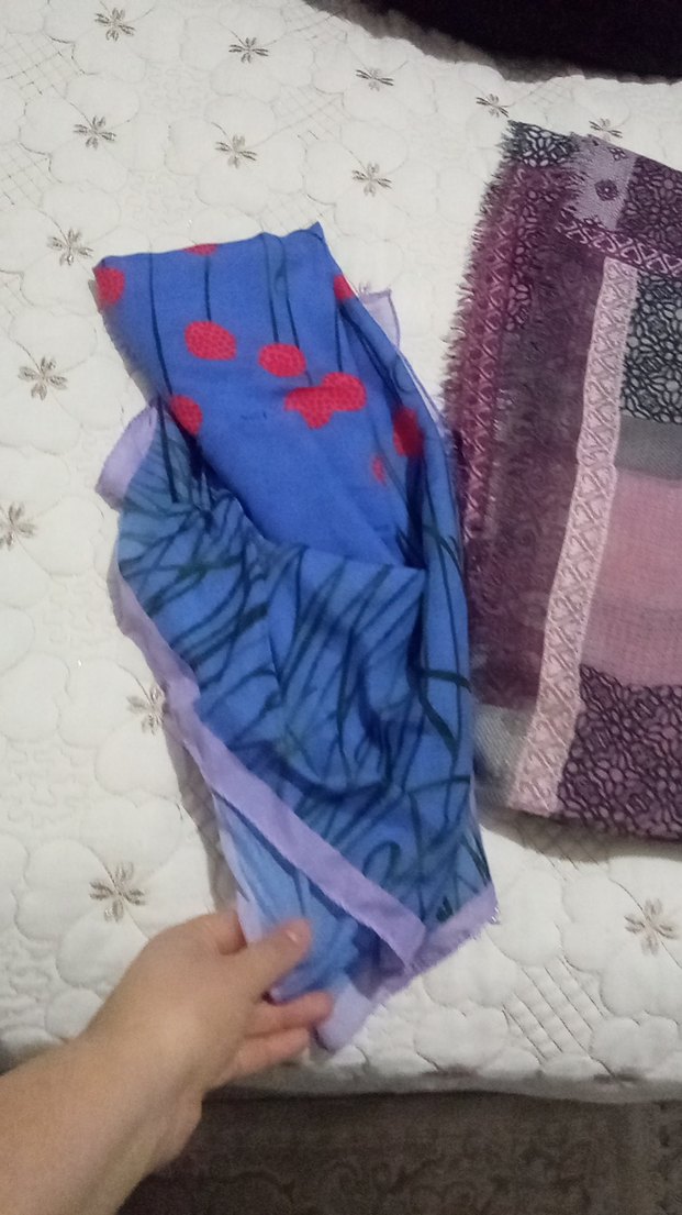 Bohem Tarzda Çok Renkli Kadın Şalları - Görsel 4