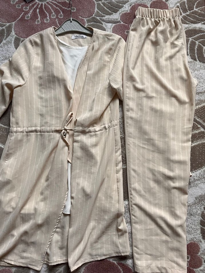 Bej takım 3lü - Görsel 4