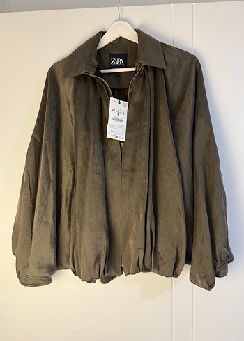 ZARA kabarık bomber ceket kadın