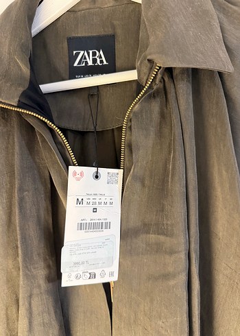 m Beden ZARA kabarık bomber ceket kadın