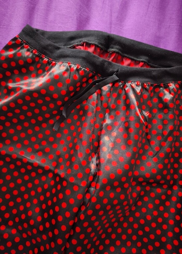 Saten Pijama Alt - Görsel 2