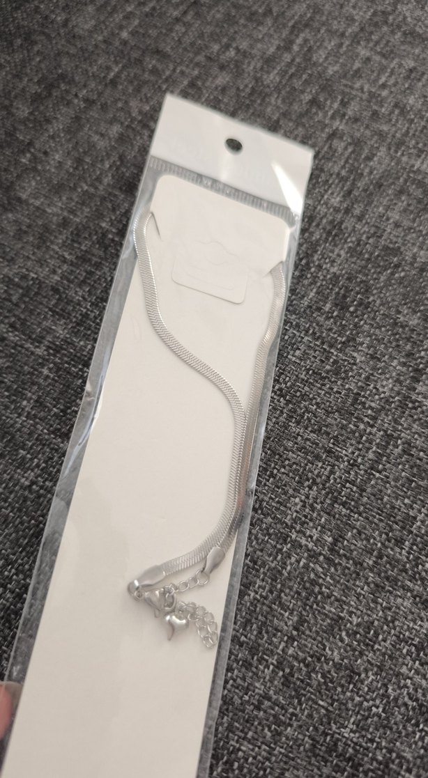 Gümül Renk Zincir Detaylı Kadın Kolye - Görsel 3