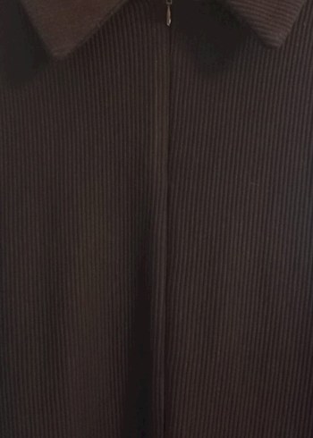 Siyah Uzun Kollu Drapeli Uzun Elbise - Görsel 4