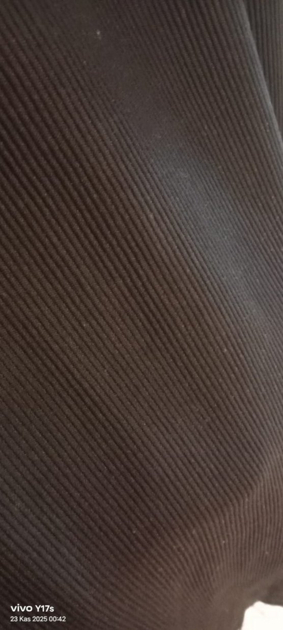 Siyah Uzun Kollu Drapeli Uzun Elbise - Görsel 3