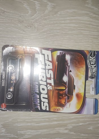 Siyah Fast & Furious Oyuncak Araba