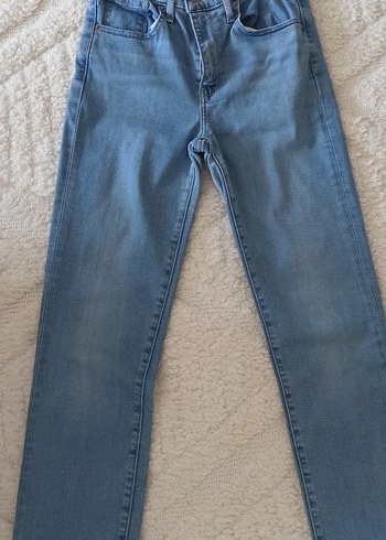 Levis Gri Tokalı Kadın Denim Pantolon