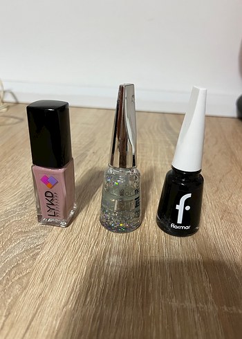 3'lü Oje Seti: Bej, Simli ve Gri Tonlar - Görsel 2