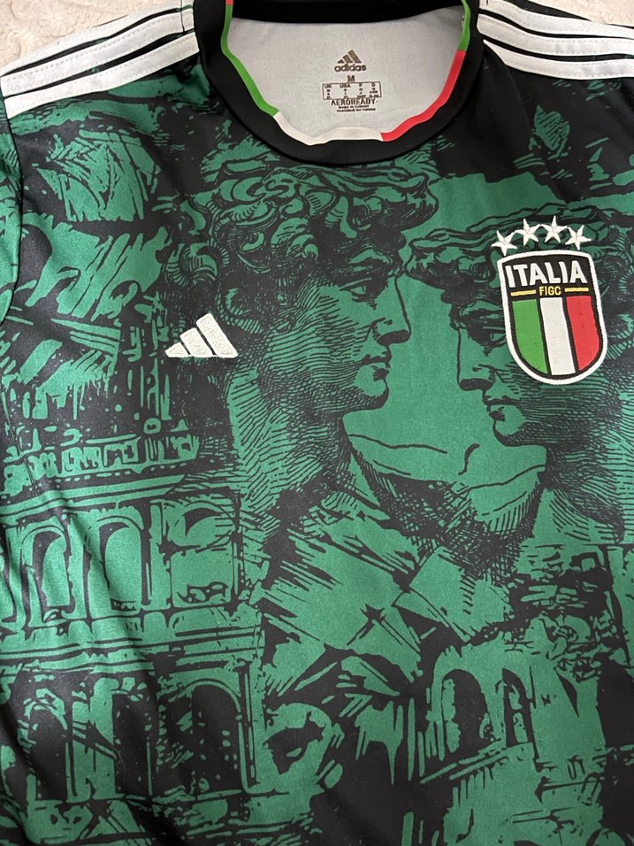 Yeşil Baskılı Erkek Kısa Kollu Atlet - Görsel 2