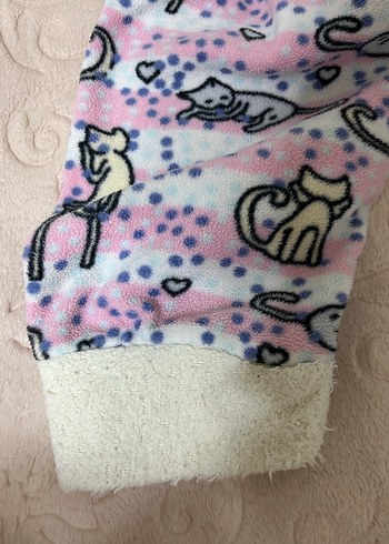 Pembe Desenli Rahat pijama altı - Görsel 2