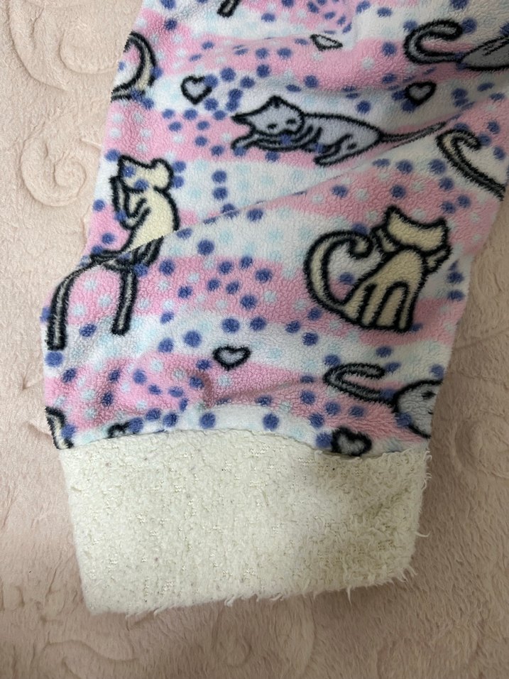 Pembe Desenli Rahat pijama altı - Görsel 2