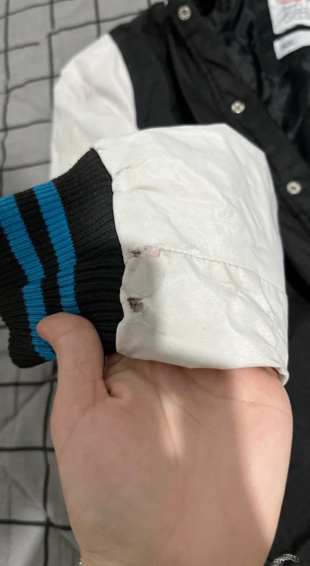 Düğmeli Siyah-Beyaz Spor Erkek Ceket - Görsel 3