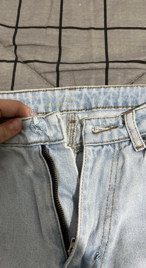 Gri Kadın Denim Midi Boy Jean - Görsel 2