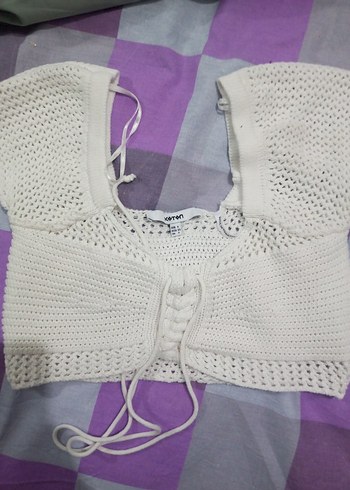 Yeşil Drapeli Uzun pantalon şort büstiyer crop - Görsel 20