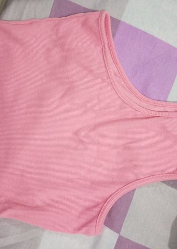 Yeşil Drapeli Uzun pantalon şort büstiyer crop - Görsel 8