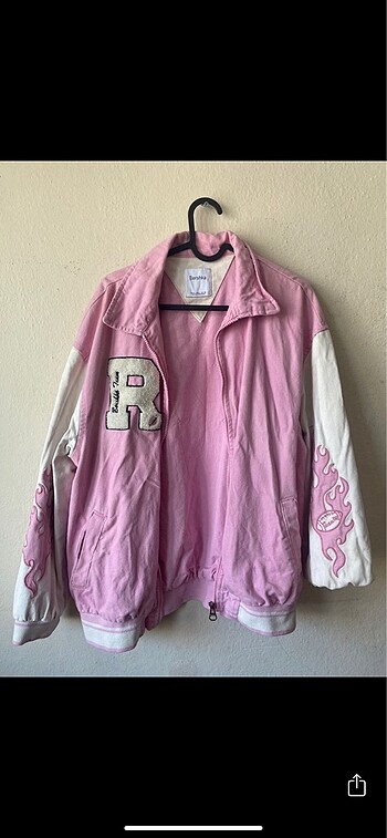 m Beden Bershka Pembe Kolej Ceket