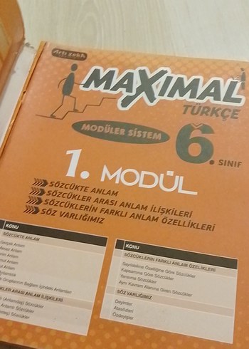  Maximal Türkçe Modüler Sistem Soru Bankası