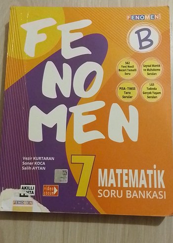 Fenomen 7. Sınıf Matematik Soru Bankası B