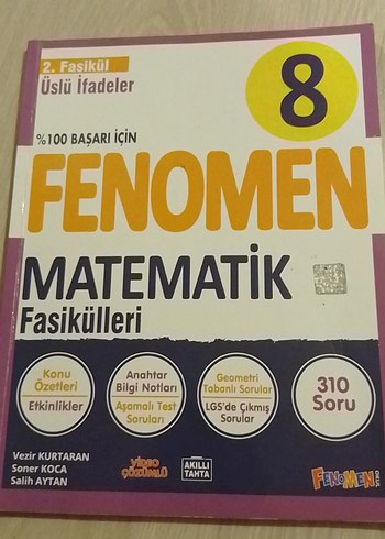 Fenomen 8. Sınıf Matematik Fasikülleri