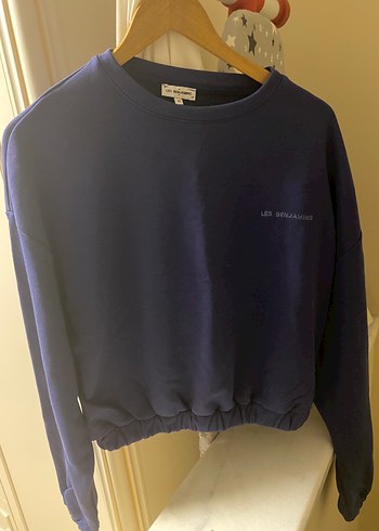 Les Benjamins Kadın Sweatshirt XS Lacivert