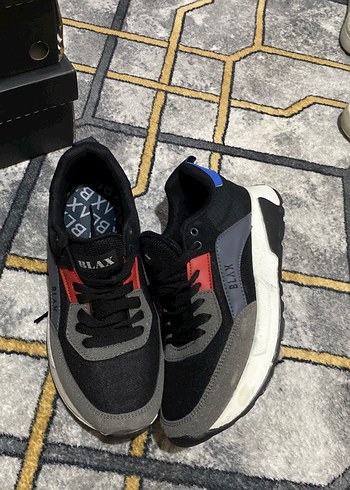 Siyah Gri Erkek Spor Ayakkabı BLAM - Görsel 3