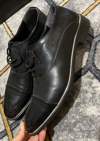 Siyah Klasik Erkek Ofis Ayakkabısı - Görsel 2