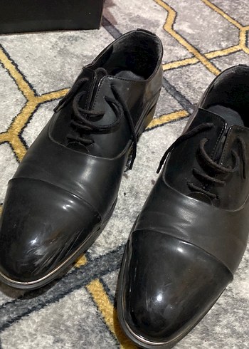 Siyah Klasik Erkek Ofis Ayakkabısı - Görsel 3