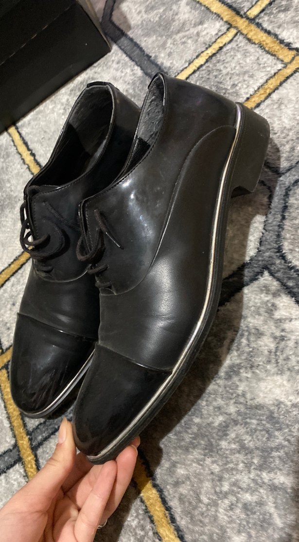 Siyah Klasik Erkek Ofis Ayakkabısı - Görsel 2