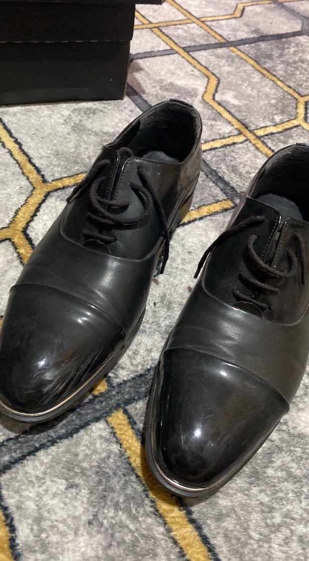 Siyah Klasik Erkek Ofis Ayakkabısı - Görsel 3