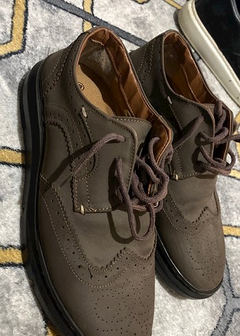 Kahverengi Süet Erkek Klasik Ayakkabı - Görsel 2