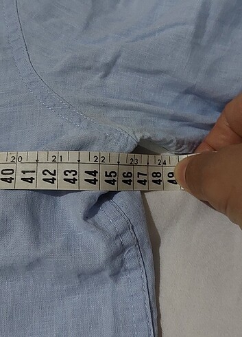 s Beden Asymmetry Mavi Gömlek S