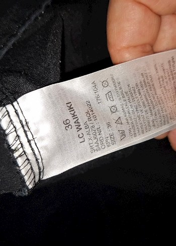 36 Beden Siyah LCWaikiki Erkek Şort