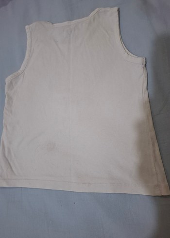 Baskılı Beyaz Çocuk Atlet - Görsel 3