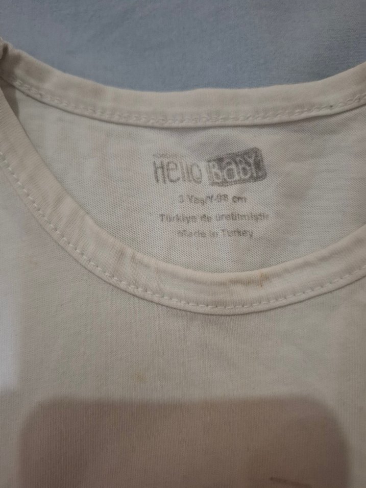 Baskılı Beyaz Çocuk Atlet - Görsel 2