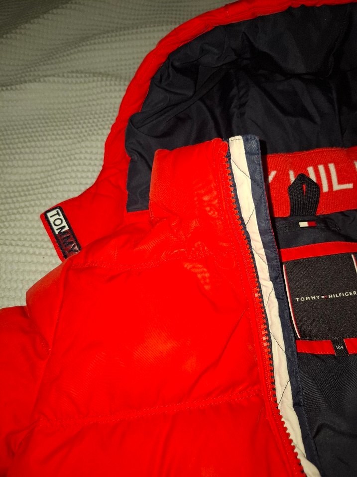 Tommy Hilfiger Kapüşonlu Erkek Çocuk Şişme Mont 2-4 Yaş - Görsel 5