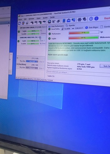 Samsung 320GB Dahili Sabit Disk - Görsel 4