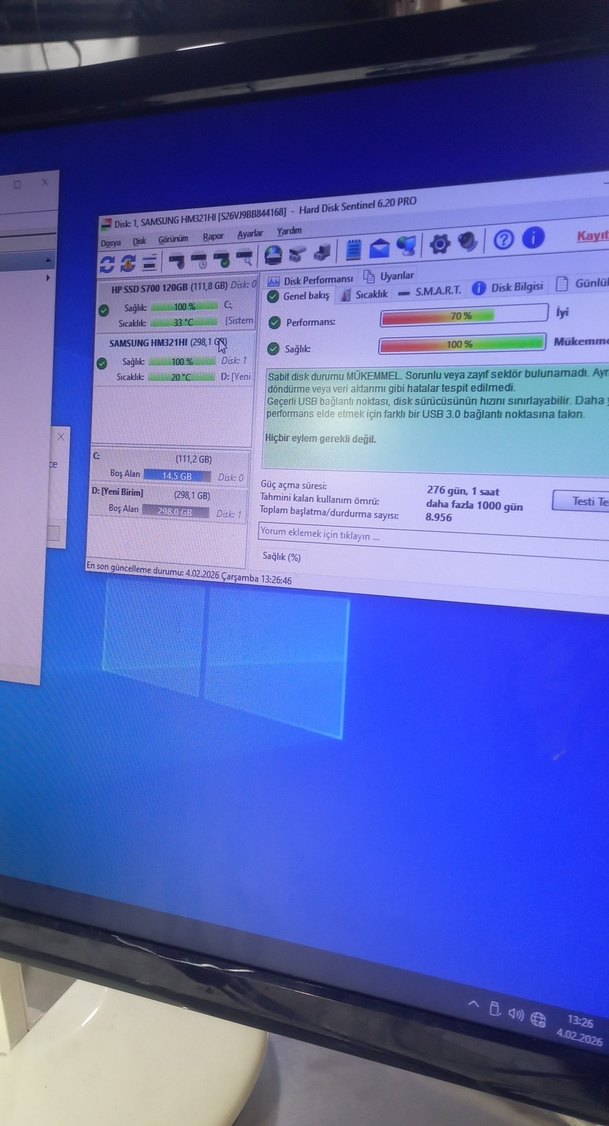 Samsung 320GB Dahili Sabit Disk - Görsel 4