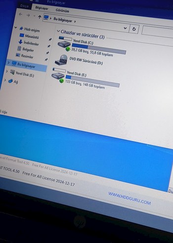 Hitachi 160 gb sağlık yüzde 86 iş görür - Görsel 2