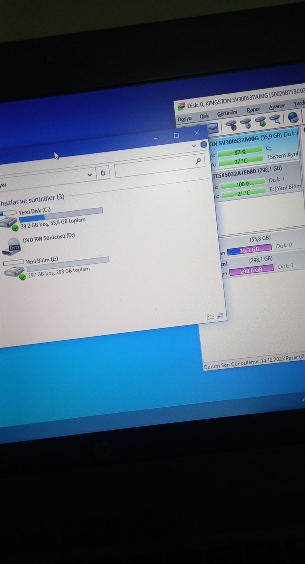 HGST 320GB 2.5" SATA 6Gb/s Sabit Disk yüzde  - Görsel 2